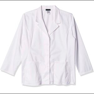 NWOT Cherokee White Coat Women’s Fit